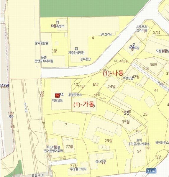 2025타경11545 충청남도 천안시 서북구 두정동 24-1 자동차관련시설 경매 이미지