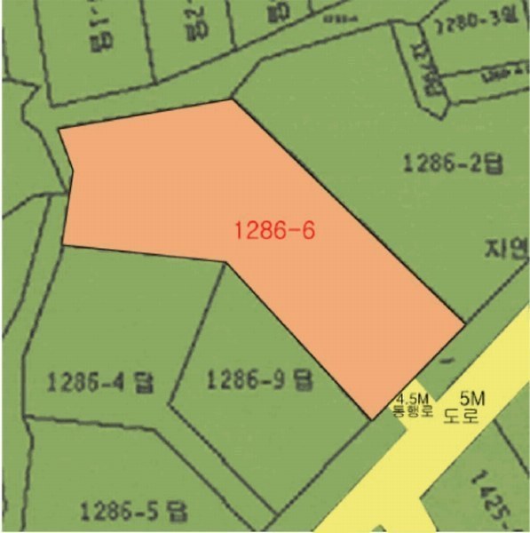 2025타경11563 울산광역시 울주군 웅촌면 은현리 1286-6 농지 경매 이미지