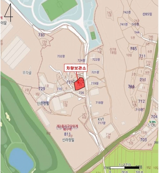 2025타경11806 충청남도 천안시 동남구 수신면 장산리 725, 영진관광 주차장 스파크 1.0 경매 이미지