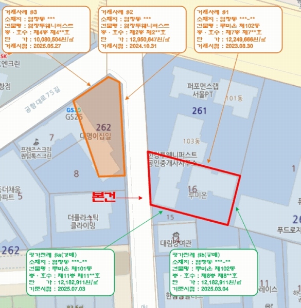 2025타경11366 서울특별시 강서구 공항대로81길 32, 루미온 102동 8층 801호 오피스텔 경매 이미지