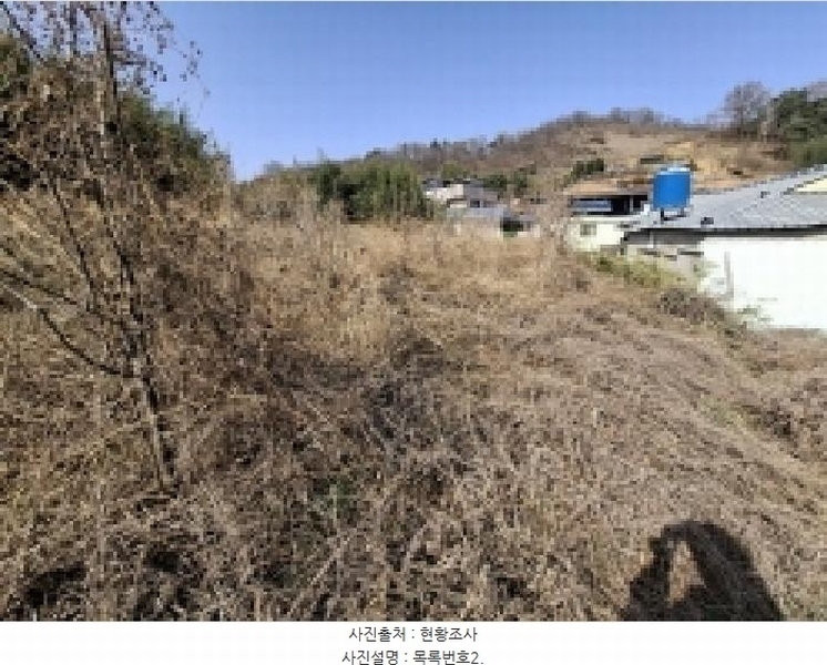 2025타경587 경상남도 진주시 정촌면 화개리 888-1 대지 경매 이미지