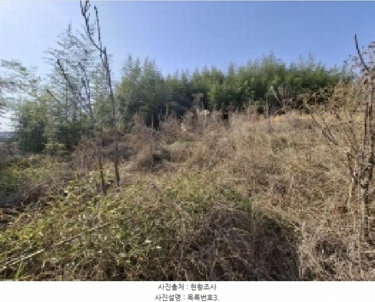 2025타경587 경상남도 진주시 정촌면 화개리 888-1 대지 경매 이미지