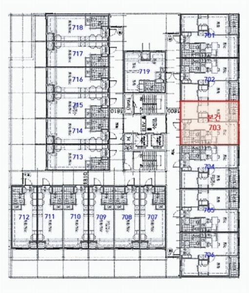 2025타경11352 충청남도 천안시 서북구 성정두정로 19, 리슈빌디에스 7층 703호 아파트[공급17평형] 경매 이미지