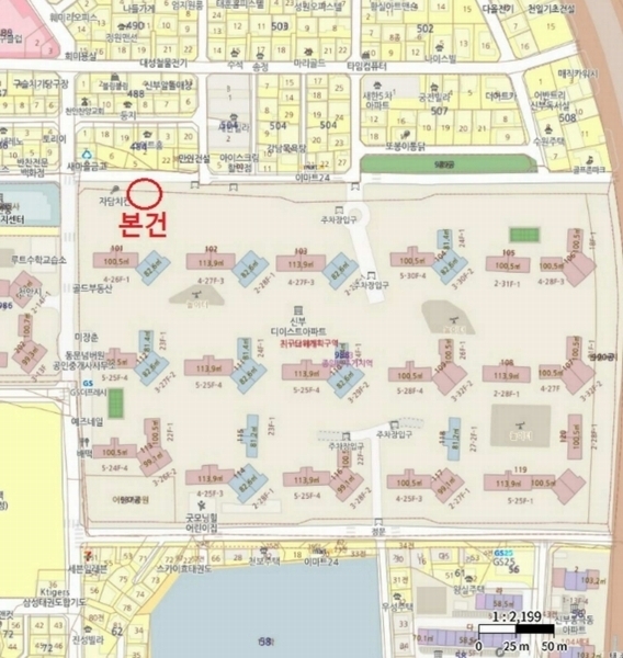 2025타경11782 충청남도 천안시 동남구 신부동 988 근린상가 경매 이미지