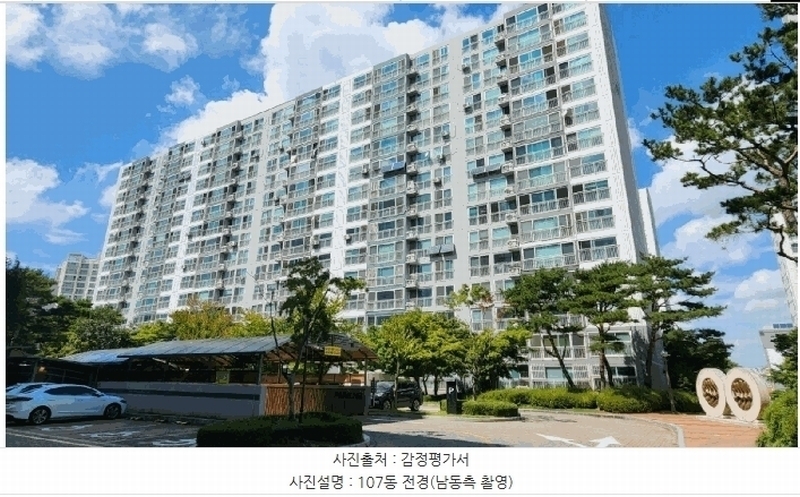 2025타경12211 충청남도 아산시 배방로105번길 31, 대우푸르지오아파트 107동 5층 503호 아파트[공급48평형] 경매 이미지
