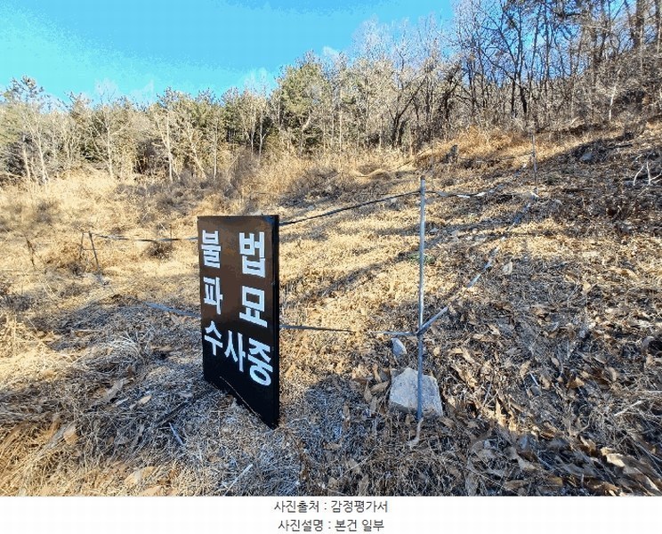 2025타경501 경상남도 사천시 실안동 산215 임야 경매 이미지