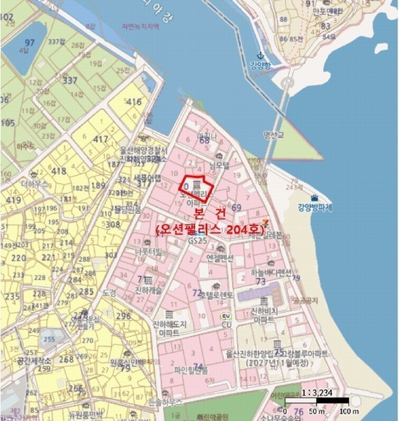 2025타경12405 울산광역시 울주군 진하9길 27, 오션팰리스 2층 204호 아파트[공급30평형] 경매 이미지