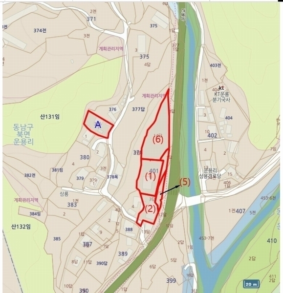 2024타경5560 충청남도 천안시 동남구 북면 운용리 401-1 농가관련시설 경매 이미지
