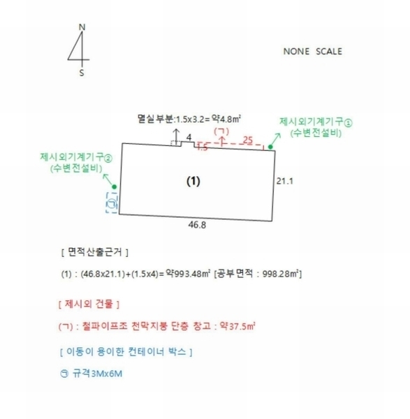 2024타경115986 충청남도 천안시 동남구 신방동 780-2 근린시설 경매 이미지