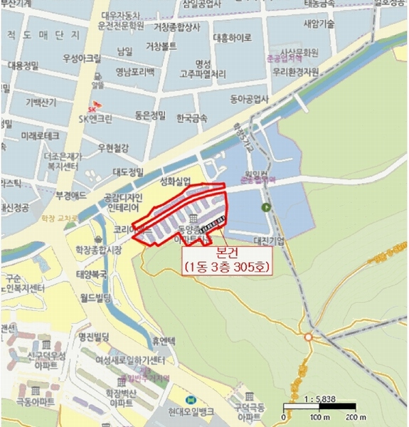 2025타경373 부산광역시 사상구 주례로 232, 학장동양아파트 1동 3층 305호 아파트[공급18평형] 경매 이미지