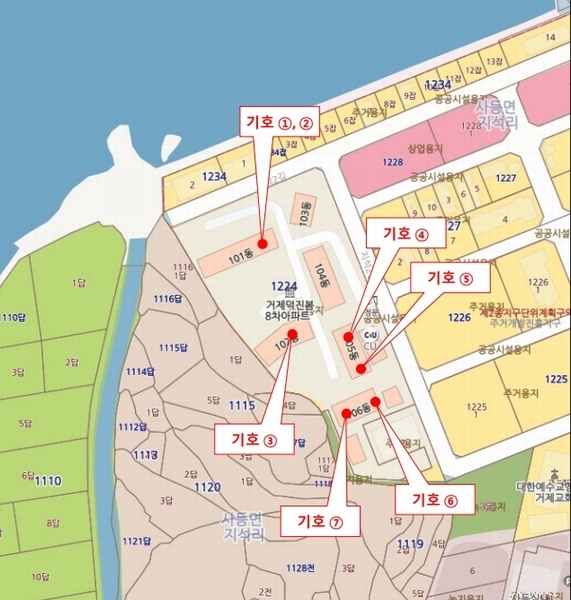 2025타경418 경상남도 거제시 사등면 지석2길 47, 덕진봄아파트 106동 14층 1404호 아파트[공급17평형] 경매 이미지