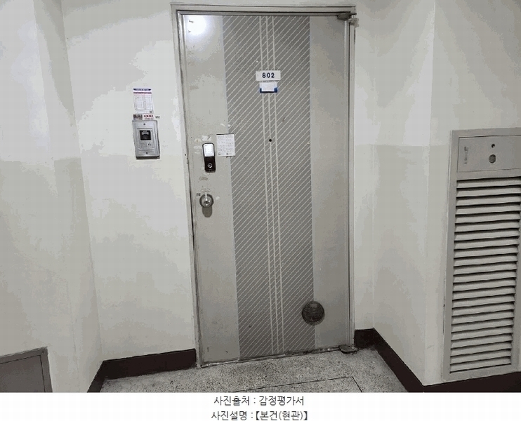 2025타경11313 충청남도 천안시 동남구 일봉로 20, 성지새말아파트 208동 8층 802호 아파트[공급24평형] 경매 이미지