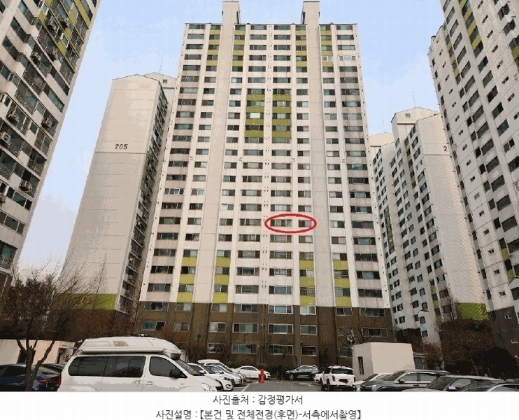 2025타경11313 충청남도 천안시 동남구 일봉로 20, 성지새말아파트 208동 8층 802호 아파트[공급24평형] 경매 이미지