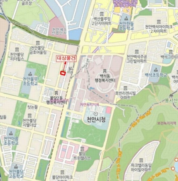 2025타경12031 충청남도 천안시 서북구 불당동 1489 근린상가 경매 이미지
