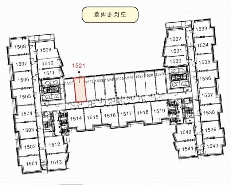2025타경12274 충청남도 아산시 희망로 32, 코아루웰메이드시티 15층 1521호 오피스텔[계약14평형] 경매 이미지