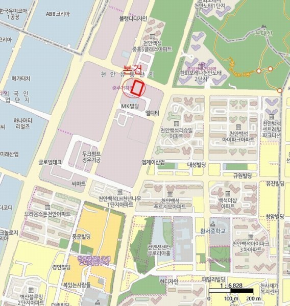 2025타경604 충청남도 천안시 서북구 한들1로 134-11, 백석동주식회사제이케이개발건물 3층 305호 오피스텔[계약21평형] 경매 이미지