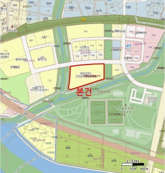 2025타경674 충청남도 아산시 탕정면 용두리 728 아파트형공장 경매 이미지
