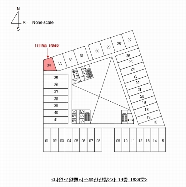 2025타경11394 경상남도 창원시 진해구 신항2로 114, 다인로얄팰리스부산신항2차 19층 1934호 오피스텔[계약17평형] 경매 이미지