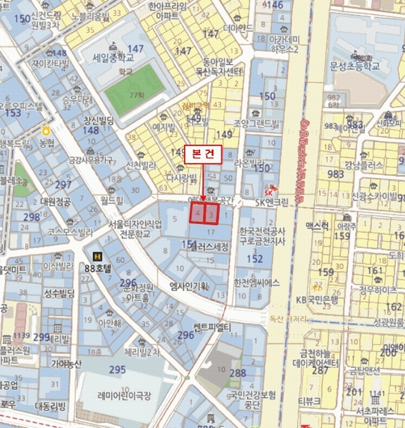 2025타경11439 서울특별시 금천구 시흥대로139길 19, 에스엠벨리체 5층 505호 오피스텔[계약7평형] 경매 이미지