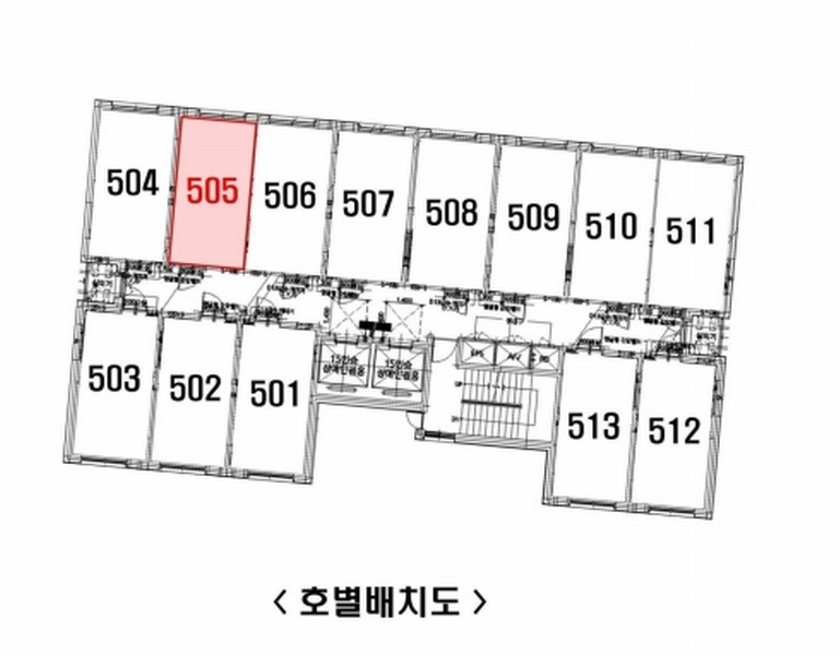 2025타경11439 서울특별시 금천구 시흥대로139길 19, 에스엠벨리체 5층 505호 오피스텔[계약7평형] 경매 이미지