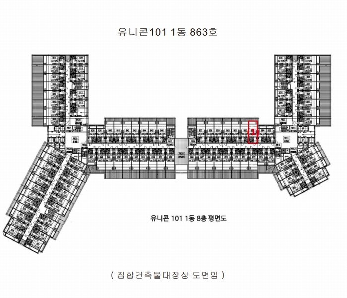 2025타경12120 충청남도 아산시 용머리길 40, 유니콘101 1동 8층 863호 아파트형공장 경매 이미지