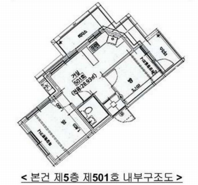 2025타경11455 서울특별시 강서구 등촌로13다길 8-27, 프레스티지 5층 501호 다세대(빌라)[공급10평형] 경매 이미지