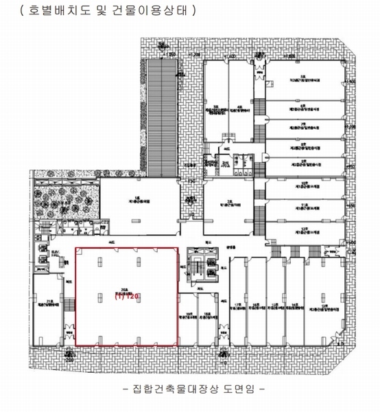 2025타경11344 충청남도 천안시 서북구 성정공원3길 14, 프라지움10차아파트 1층 120호 근린상가 경매 이미지