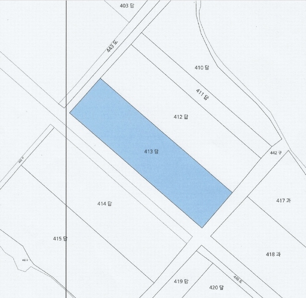 2025타경12491 충청남도 천안시 서북구 성거읍 모전리 413 농지 경매 이미지