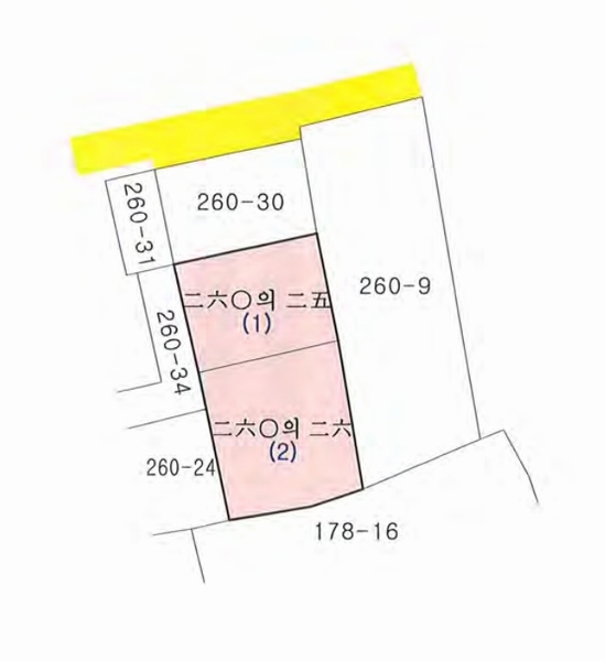 2020타경1853 충청남도 공주시 계룡면 하대리 260-11 농지 경매 이미지