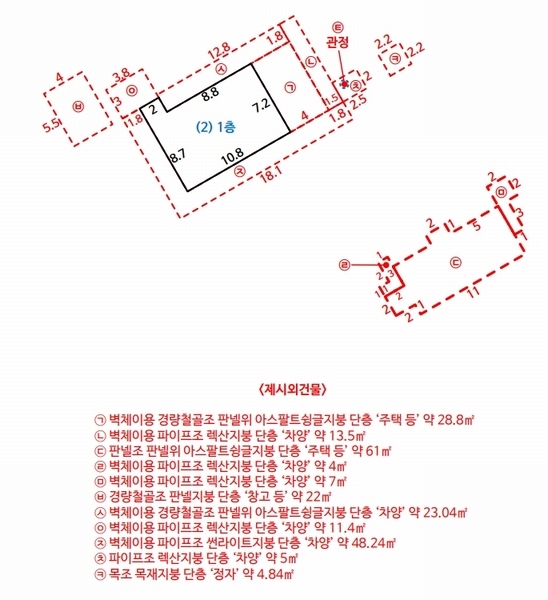 2023타경97 충청남도 청양군 대치면 작천리 136-2 주택 경매 이미지