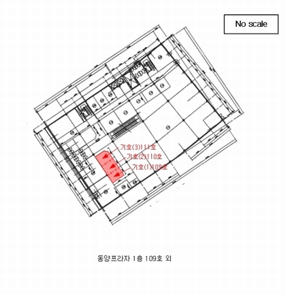 2023타경1311 충청남도 공주시 번영1로 64-1, 동양프라자 1층 111호 근린상가 경매 이미지