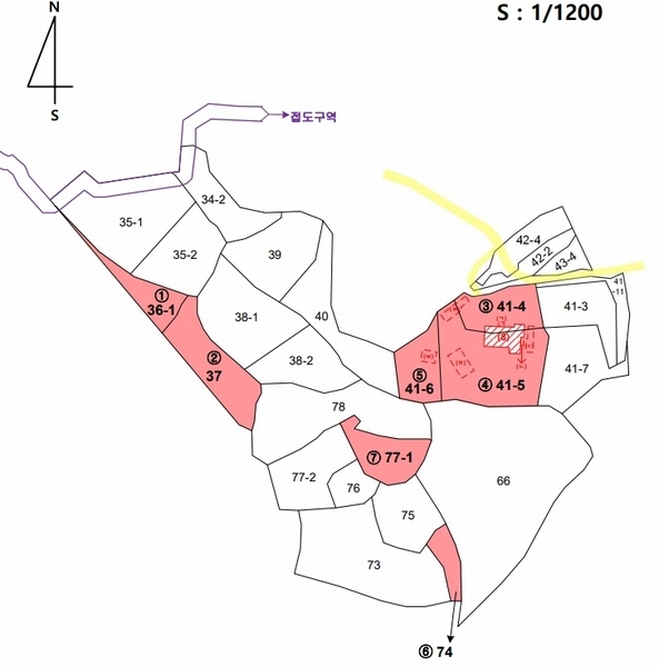 2024타경834 충청남도 청양군 청양읍 벽천리 77-1 농지 경매 이미지