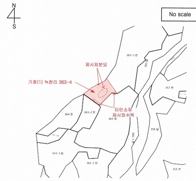 2024타경1141 충청남도 공주시 유구읍 녹천리 363-4 농지 경매 이미지