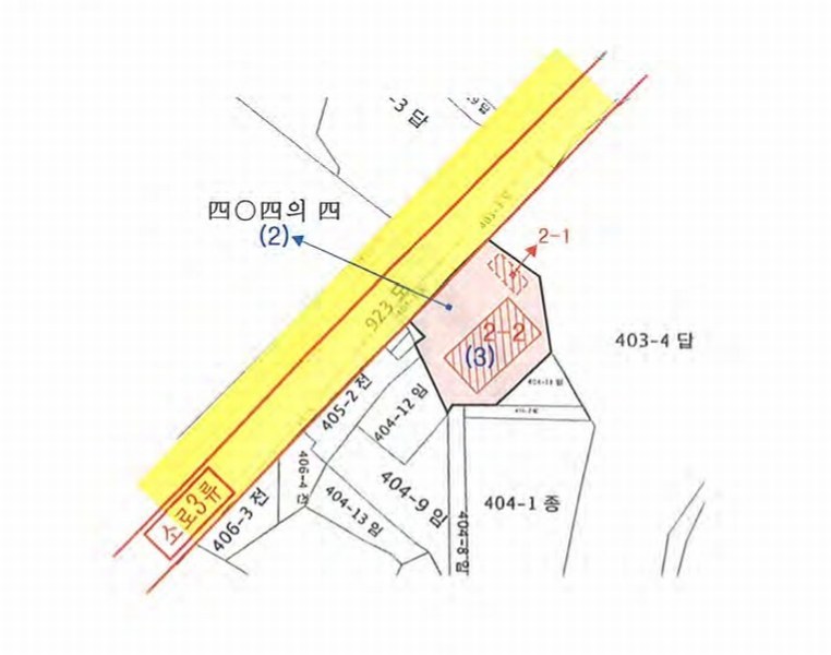2024타경1257 충청남도 공주시 계룡면 기산리 산109-3 근린시설 경매 이미지