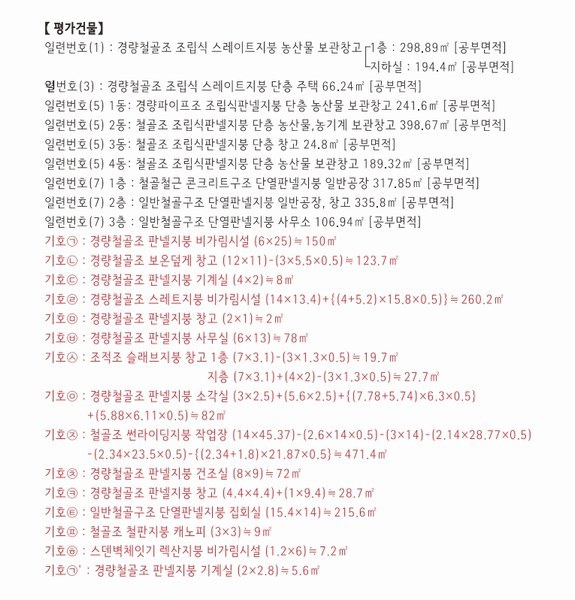 2024타경21596 충청남도 공주시 계룡면 내흥리 135-1 공장 경매 이미지