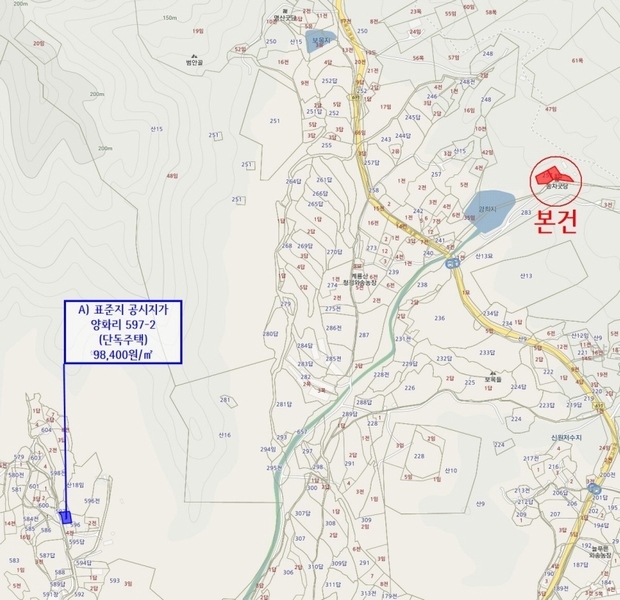 2024타경21947 충청남도 공주시 계룡면 양화리 257-8 근린시설 경매 이미지