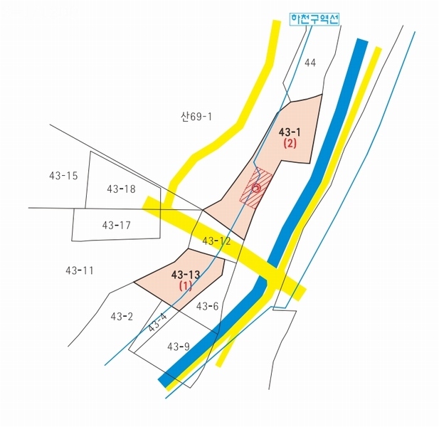 2024타경22117 충청남도 공주시 월송동 43-1 농지 경매 이미지