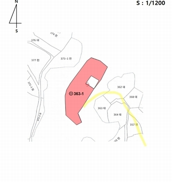 2024타경22254 충청남도 청양군 청남면 동강리 363-1 농지 경매 이미지