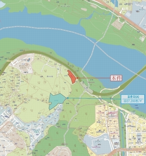2024타경22315 충청남도 공주시 웅진동 13-7 임야 경매 이미지