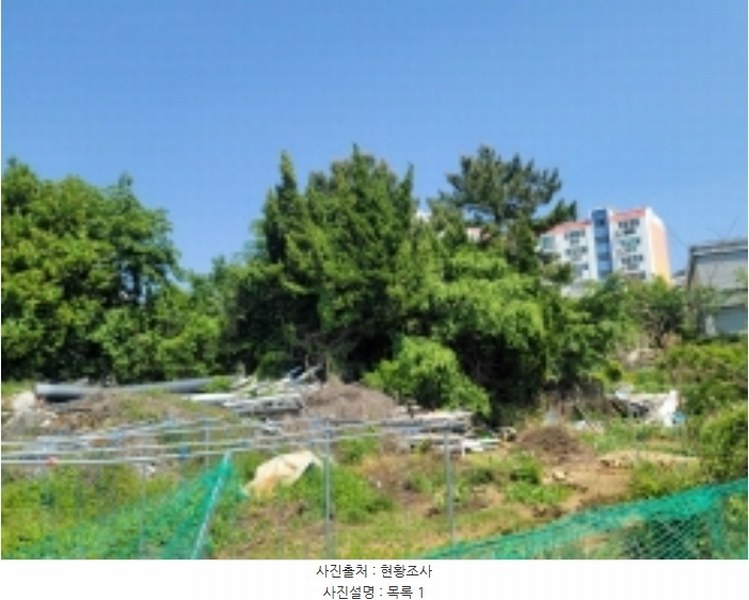 2024타경22520 경상남도 통영시 미수동 410-1 농지 경매 이미지