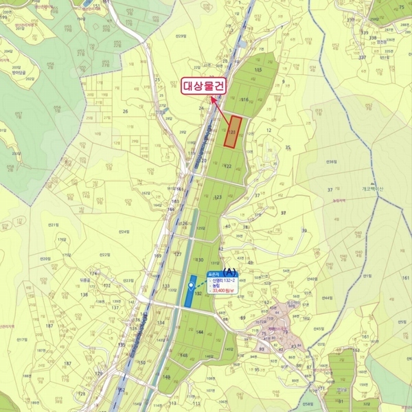 2025타경23 충청남도 공주시 이인면 신영리 121-2 농지 경매 이미지