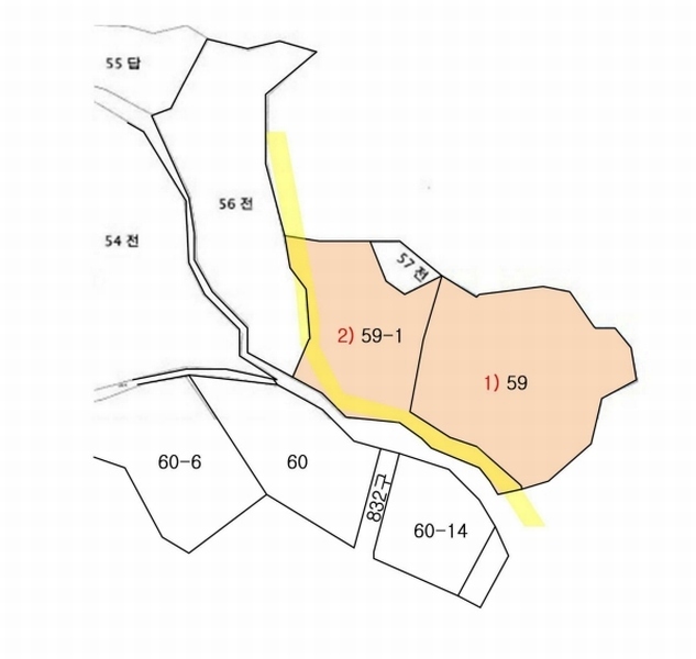 2025타경20204 충청남도 공주시 유구읍 문금리 59 목장용지 경매 이미지