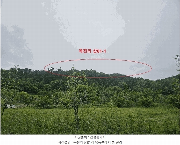 2025타경20268 충청남도 공주시 우성면 목천리 산81-1 임야 경매 이미지