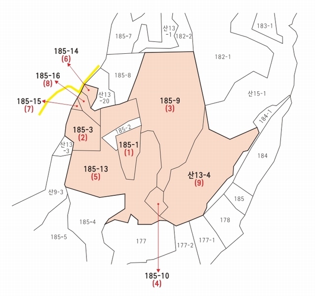 2025타경20424 충청남도 공주시 의당면 월곡리 185-1 과수원 경매 이미지