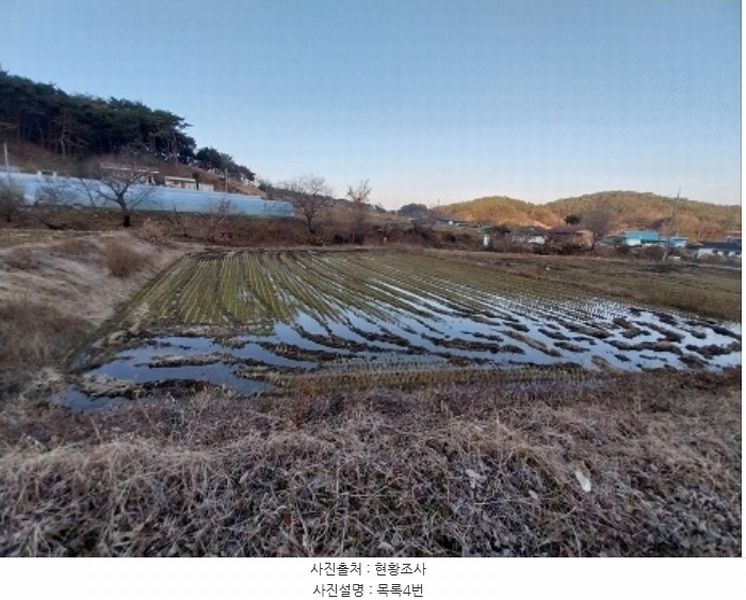 2024타경1240 충청남도 청양군 정산면 용두리 480-3 농지 경매 이미지
