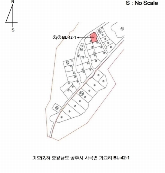2024타경1332 충청남도 공주시 사곡면 가교리 산45-2 임야 경매 이미지