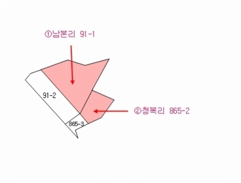 2024타경1530 경상북도 예천군 예천읍 남본리 91-1 임야 경매 이미지