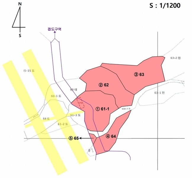 2024타경21305 충청남도 공주시 유구읍 유구리 64 농지 경매 이미지