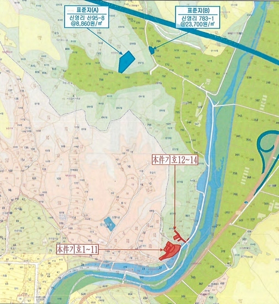 2024타경22407 충청남도 공주시 유구읍 석남리 25-5 임야 경매 이미지