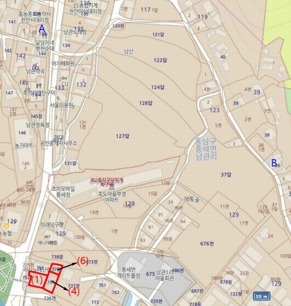 2025타경11726 충청남도 천안시 동남구 풍세면 남관리 763 근린주택 경매 이미지